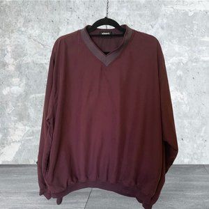 ASHWORTH Golf Pullover - Size Large - Wine color